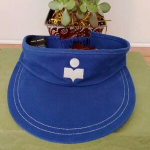 Isabel Marant Women’s Tyry Visor Blue Hat Cotton One Size